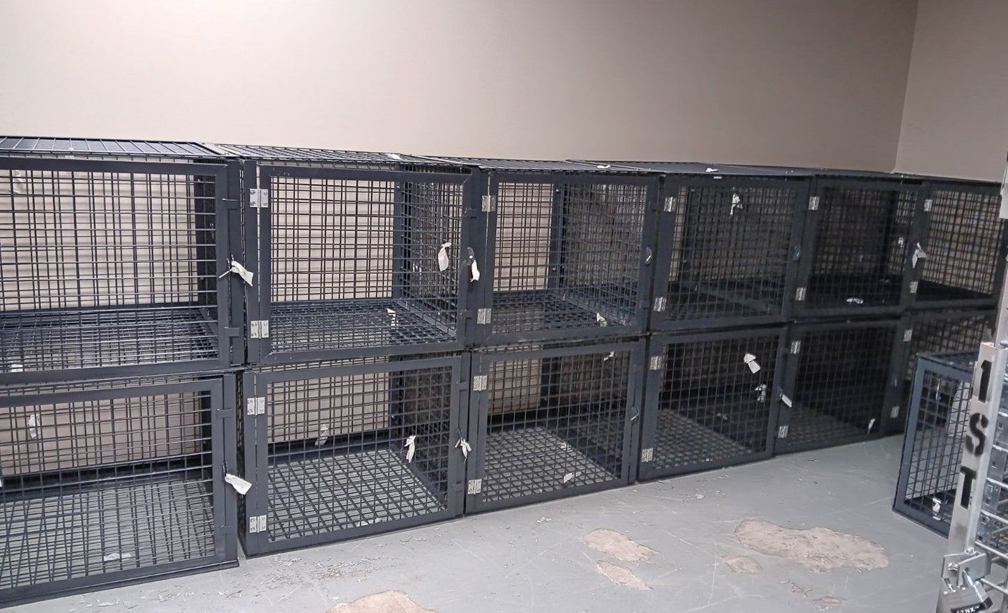 Wire Mesh Storage Lockers