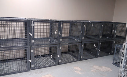 Wire Mesh Storage Lockers